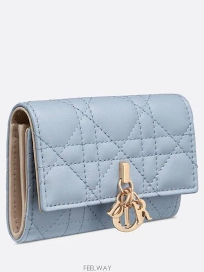 My Dior Glycine Wallet Two Tone Pale Blue Powder - DIOR - BALAAN 2