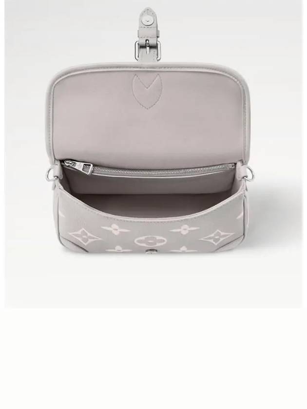 Diane Monogram Empreinte Shoulder Bag Grey - LOUIS VUITTON - BALAAN 5