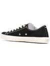 Tabi Canvas Low Top Sneakers Black - MAISON MARGIELA - BALAAN 4