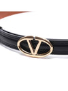 24SS Women's Bold V Logo Belt 4W0T0SJ0 FZC ZL6 24S - VALENTINO - BALAAN 4