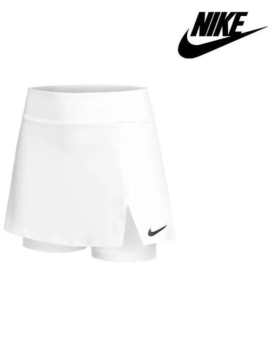 Women s Dry Fit Victory Tennis Skirt White DH9779 100 - NIKE - BALAAN 1