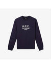 Rufus Embroidery Logo Sweatshirt Navy - A.P.C. - BALAAN 3