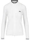 Almaida Full Zip Knit Top White - J.LINDEBERG - BALAAN 2