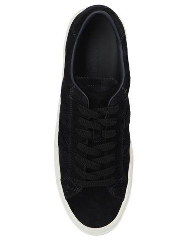 Monaco2 Low-Top Sneakers Dark Blue - MONCLER - BALAAN 5