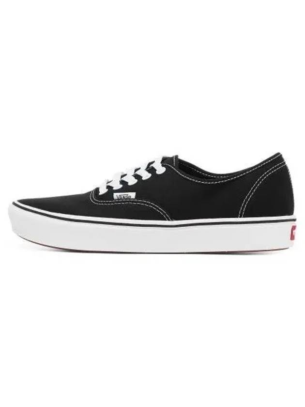 Comfycush Authentic Low Top Sneakers Black - VANS - BALAAN 1