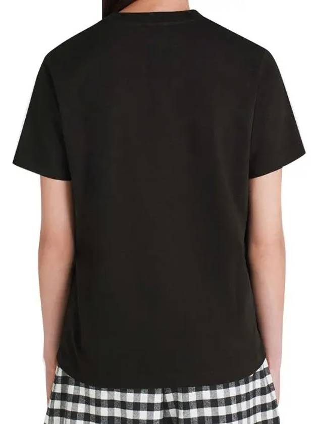 Tiger Logo Print Short Sleeve T-Shirt Black - KENZO - BALAAN 3