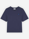 Bold Fox Head Patch Short Sleeve T-shirt Ink Blue - MAISON KITSUNE - BALAAN 2