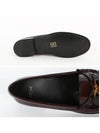 Luco Triomphe Polished Bull Loafers Burgundy - CELINE - BALAAN 5