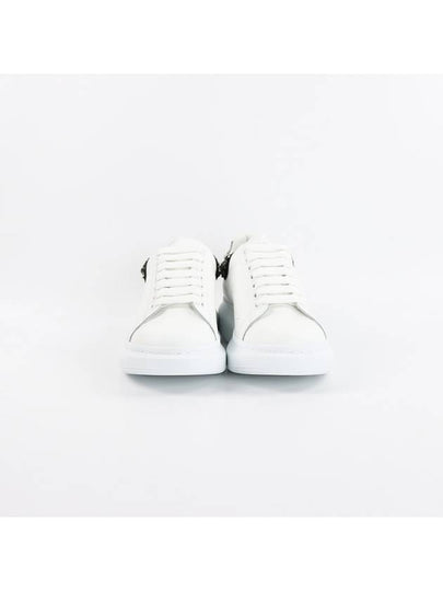 Beads Tab Low Top Sneakers White - ALEXANDER MCQUEEN - BALAAN 3