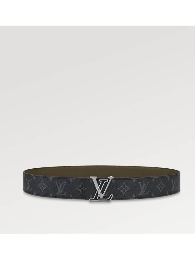 Monogram LV Line Reversible 40mm Double-Sided Men's Belt M0252V - LOUIS VUITTON - BALAAN 1