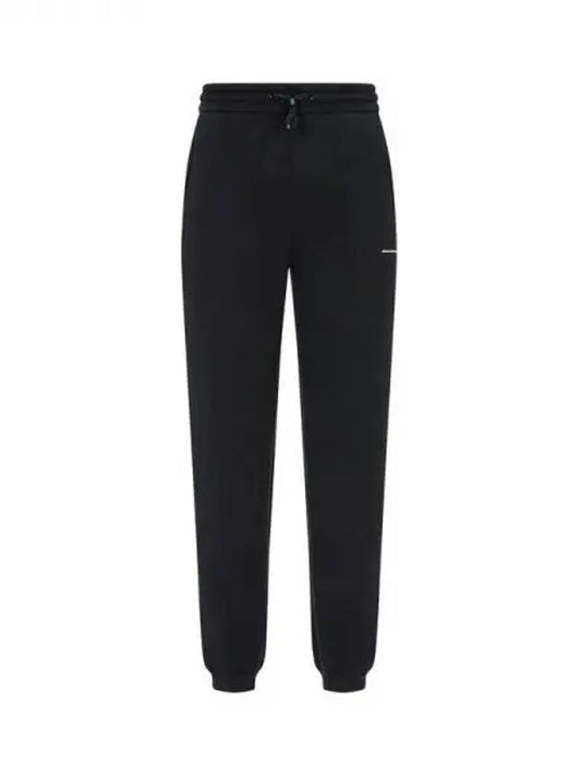 UNISEX Mini Logo String Jogger Pants Black 271696 - ALEXANDER WANG - BALAAN 1