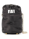 Glam Slam Emboss Bucket Bag Black - MAISON MARGIELA - BALAAN 3