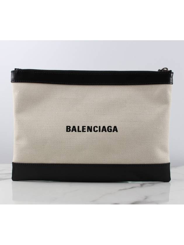 cotton canvas clutch - BALENCIAGA - BALAAN 1