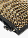 Pif Paris gold studded leather clutch bag 1215163 - CHRISTIAN LOUBOUTIN - BALAAN 2