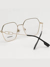 Eyewear Charley Gold Framed Eyeglasses Light Gold - BURBERRY - BALAAN 4