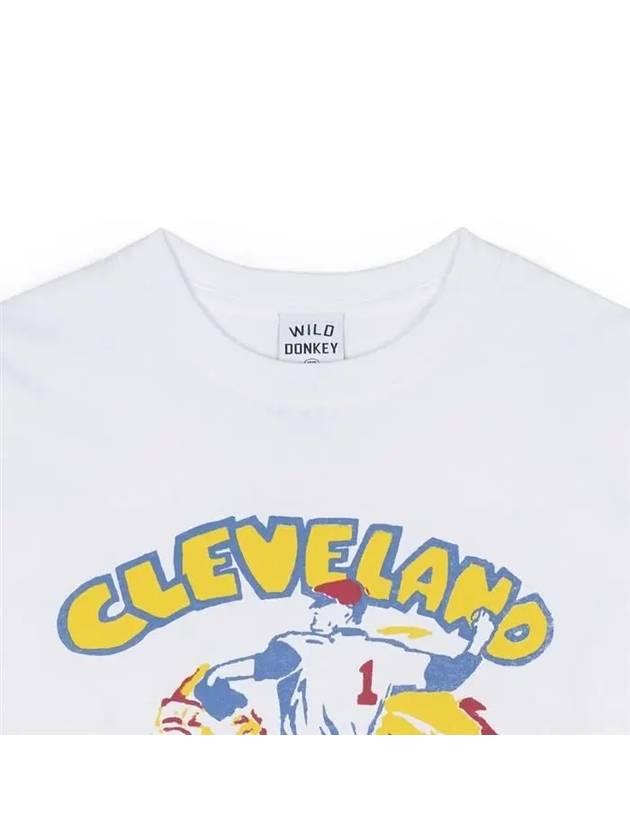 Unisex CLEVELAND short sleeve Tshirt CLEVELAND WD018 - WILD DONKEY - BALAAN 3