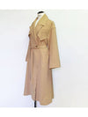 Women's Button Point Trench Coat - GANNI - BALAAN 3