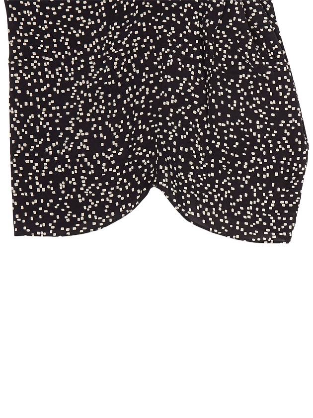 Etoile Yoshi pattern blouse black HT1497 21A022E BKEC - ISABEL MARANT - BALAAN 8