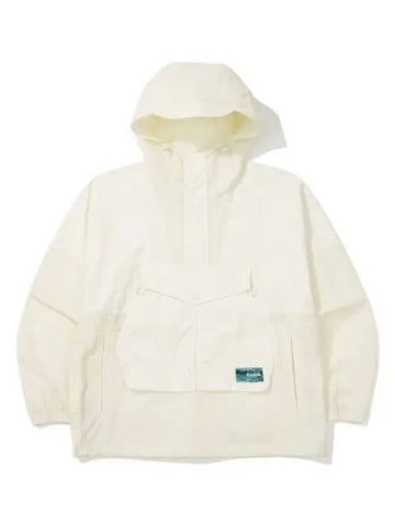 KODAK Finder Hooded Anorak Jacket IVORY - KODO - BALAAN 1