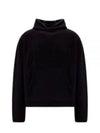 Number Zoom Logo Knit Virgin Wool Hoodie Black - MAISON MARGIELA - BALAAN 2