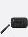 Toiletry CD Diamond Canvas Case Pouch Bag Black - DIOR - BALAAN 2