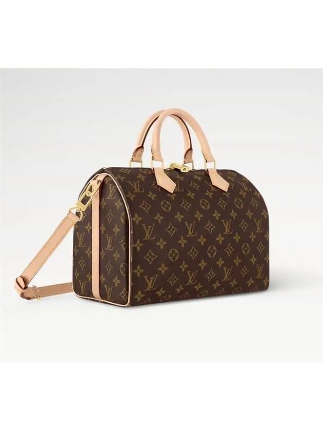 Speedy Bandouliere 30 Tote Bag Brown - LOUIS VUITTON - BALAAN 3