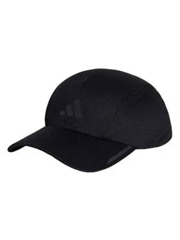 Aeroready Four Panel Mesh Running Ball Cap Black - ADIDAS - BALAAN 1