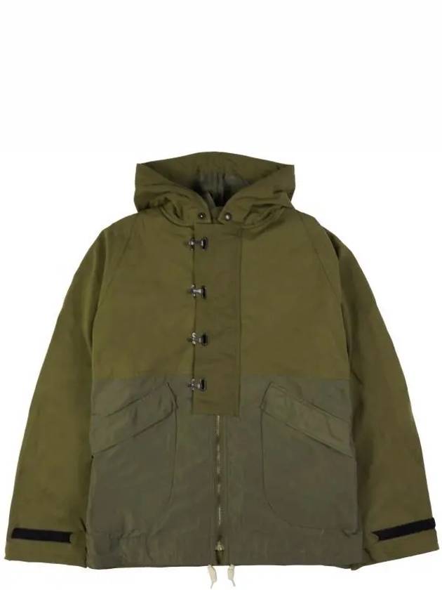 DECK JACKET HALFTEX 80470030000 GREEN Deck jacket halftex - NIGEL CABOURN - BALAAN 1