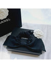 CC logo ribbon hair scrunchie silk scrunch tripe band tie black AAA374 - CHANEL - BALAAN 7