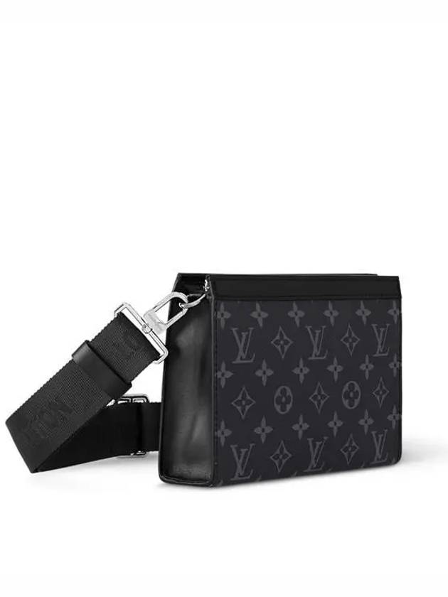 Gaston Wearable Long Wallet Black - LOUIS VUITTON - BALAAN 3