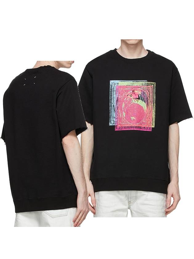 Margiela graphic short sleeve sweatshirt S50GU0159 - MAISON MARGIELA - BALAAN 1