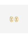 Louise hoop earrings gold - LOUIS VUITTON - BALAAN 1