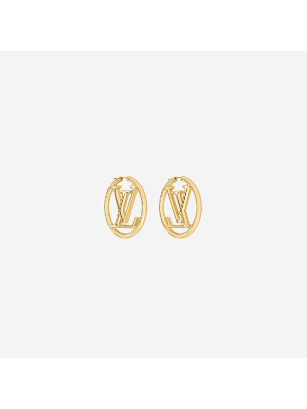 Louise hoop earrings gold - LOUIS VUITTON - BALAAN 1