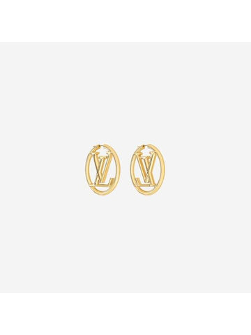 Louise hoop earrings gold - LOUIS VUITTON - BALAAN 1