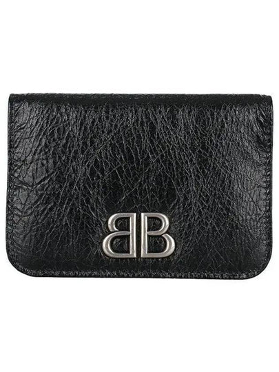 business card wallet 765631 2AAYP 1000 BLACK - BALENCIAGA - BALAAN 2