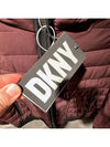 DK Y Men s Burgundy Patch Logo Padded Zip Up Jacket 22 3 514 985602 - DKNY - BALAAN 8