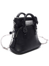 5AC Classic Baby Shoulder Bag Black - MAISON MARGIELA - BALAAN 4