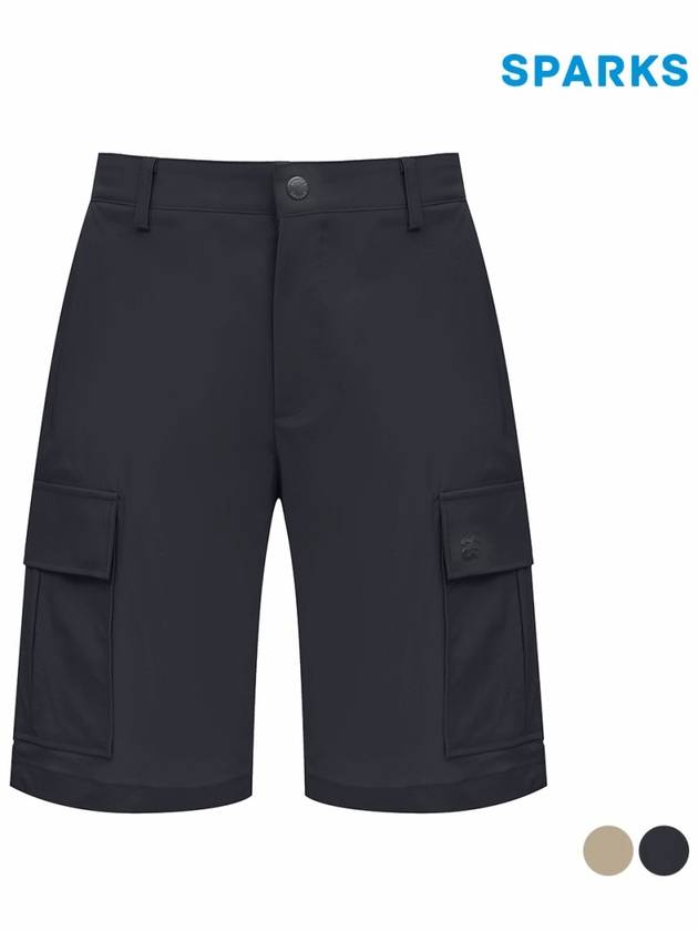 Men s Cargo Pocket Shorts Pants SO2MPS034 - SPARKS - BALAAN 2