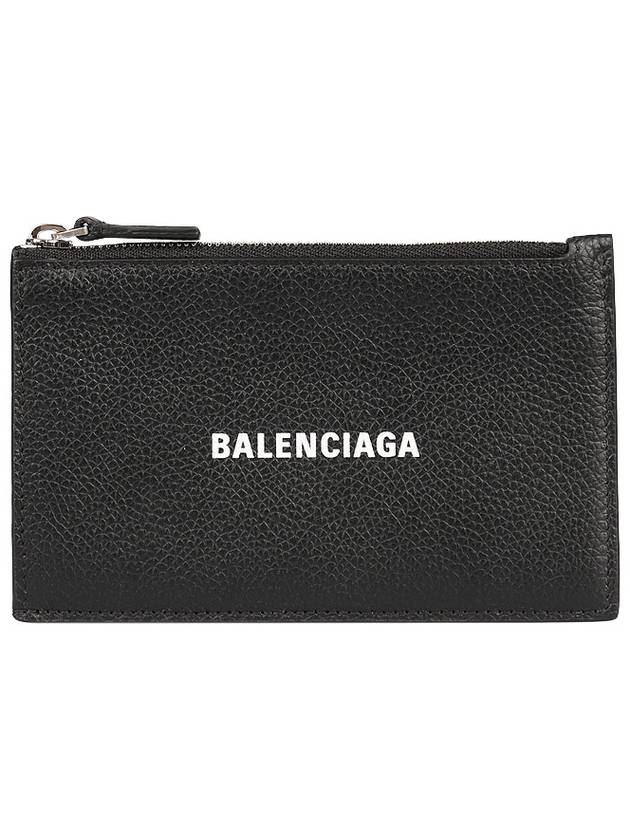 Logo Print Cash Card Wallet Black - BALENCIAGA - BALAAN 2