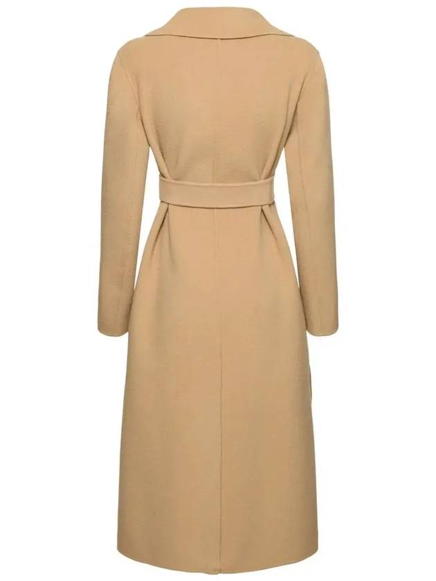 MANU Belted Wool Coat Beige 2425016041 065 - MAX MARA - BALAAN 3