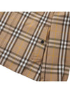 check pattern reversible cotton jacket - BURBERRY - BALAAN 10