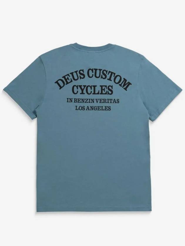 Clutch short sleeve t shirt smoke blue - DEUS EX MACHINA - BALAAN 3