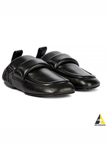 Dries Van Noten Leather Loafers Black 341H10 QU134 900 - DRIES VAN NOTEN - BALAAN 1
