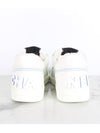 Back logo shearling sneakers 43 280 - CHANEL - BALAAN 4