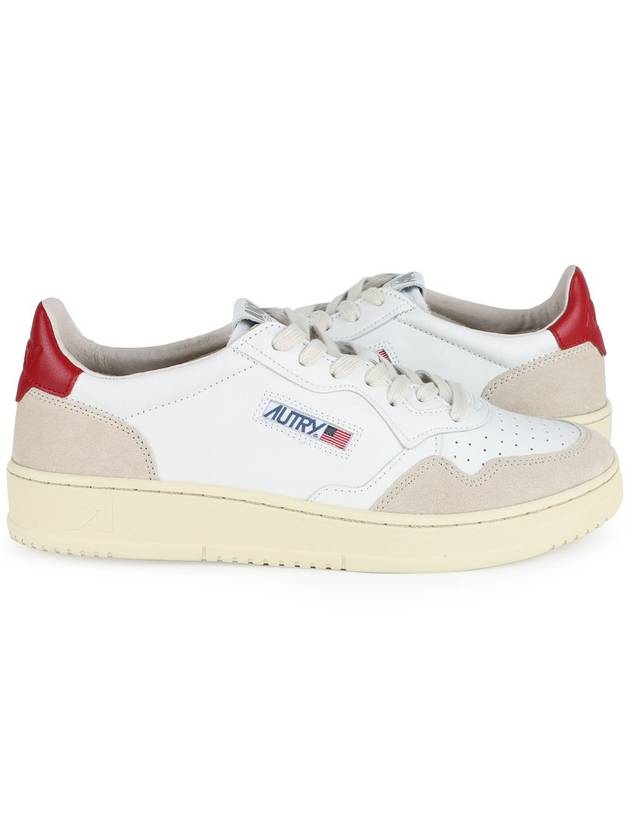 Medalist Low Top Sneakers Red White - AUTRY - BALAAN 2