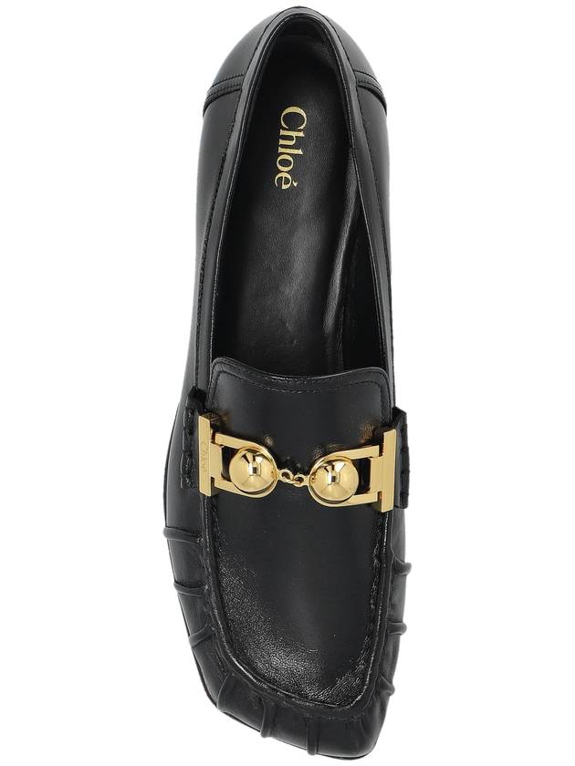 Chloé Miles Type Loafers Shoes, Women's, Black - CHLOE - BALAAN 6