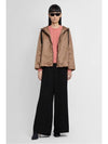 S Anti-Drop Technical Hooded Jacket Brown - MAX MARA - BALAAN.