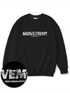 Broken White Overfit Sweatshirt Black - MONSTER REPUBLIC - BALAAN 1