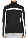 Janice Full Zip-up Jacket Black - J.LINDEBERG - BALAAN 2