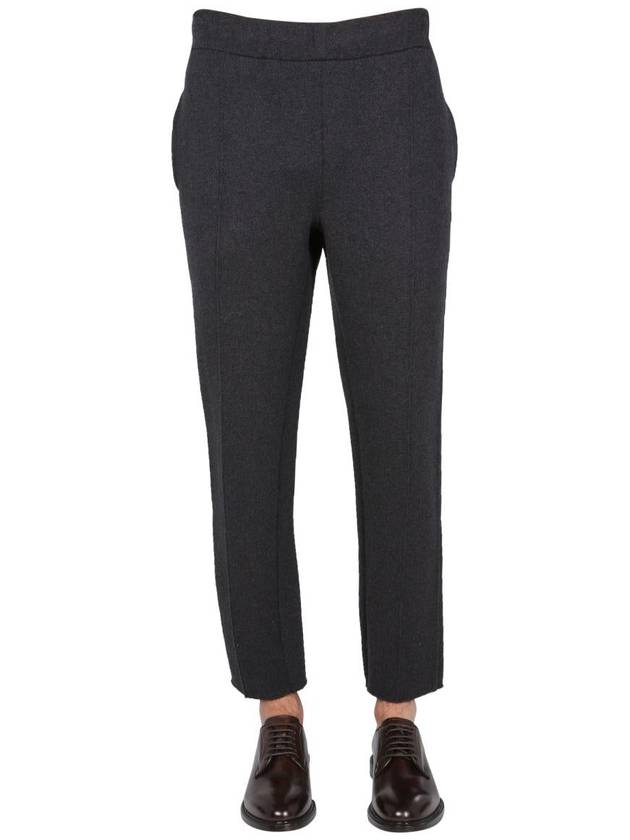 Zegna Double Knitted Jogging Pants - ERMENEGILDO ZEGNA - BALAAN 1